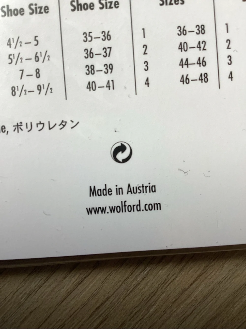 Wolford when you